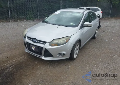 2013 Ford Focus Titanium from USA, damaged, VIN 1FADP3J25DL384141